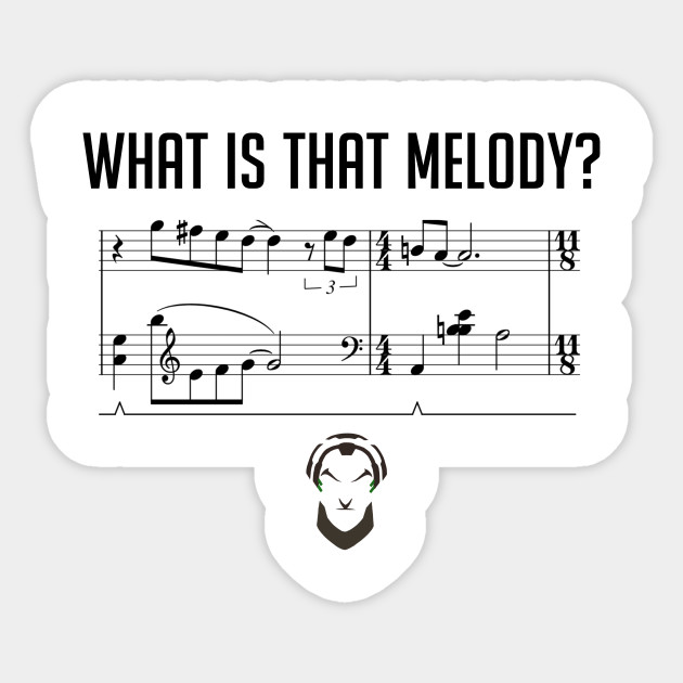 What is That Melody? Sigma Overwatch Overwatch Sticker TeePublic